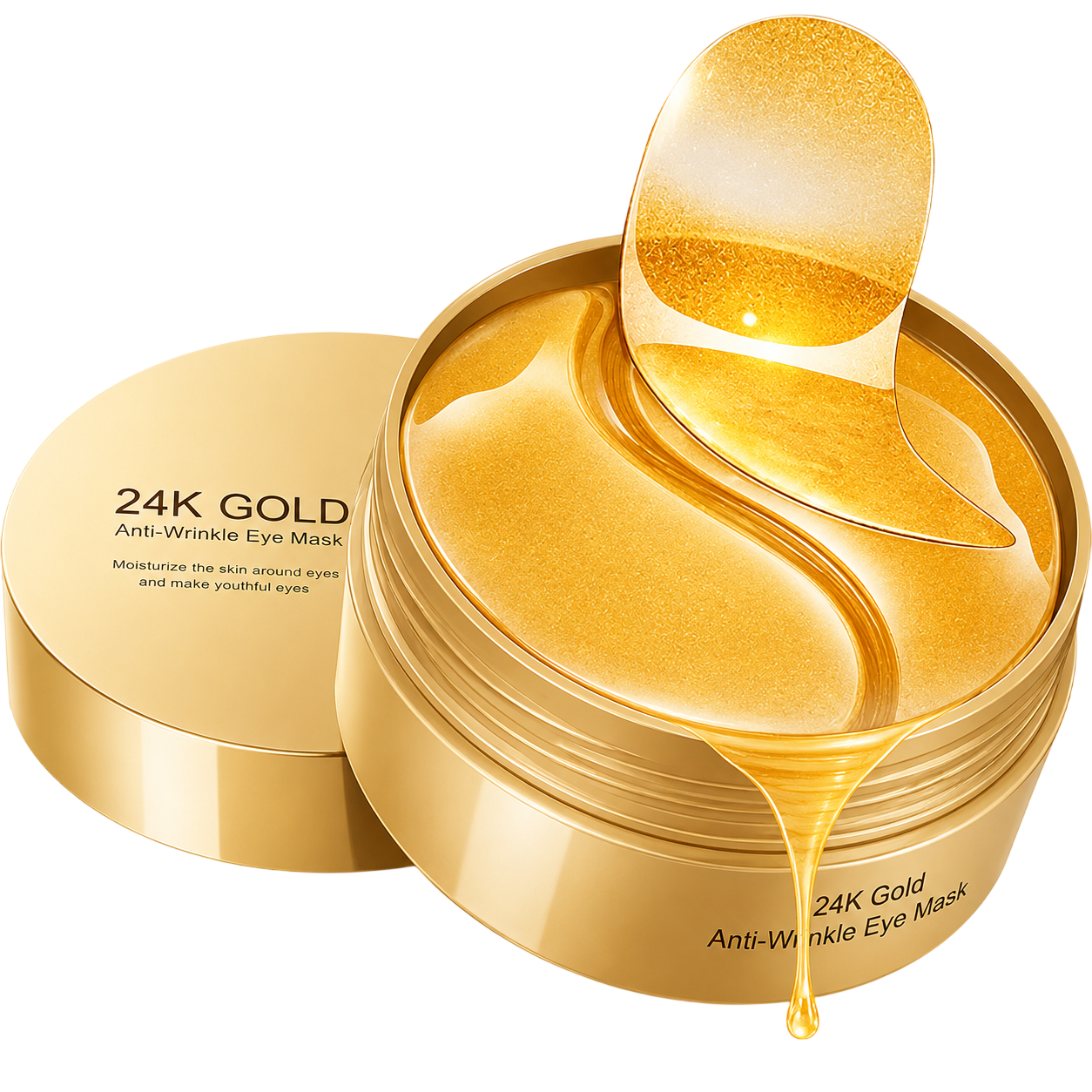 Комплект Gold Eye Mask: баночка та коробка